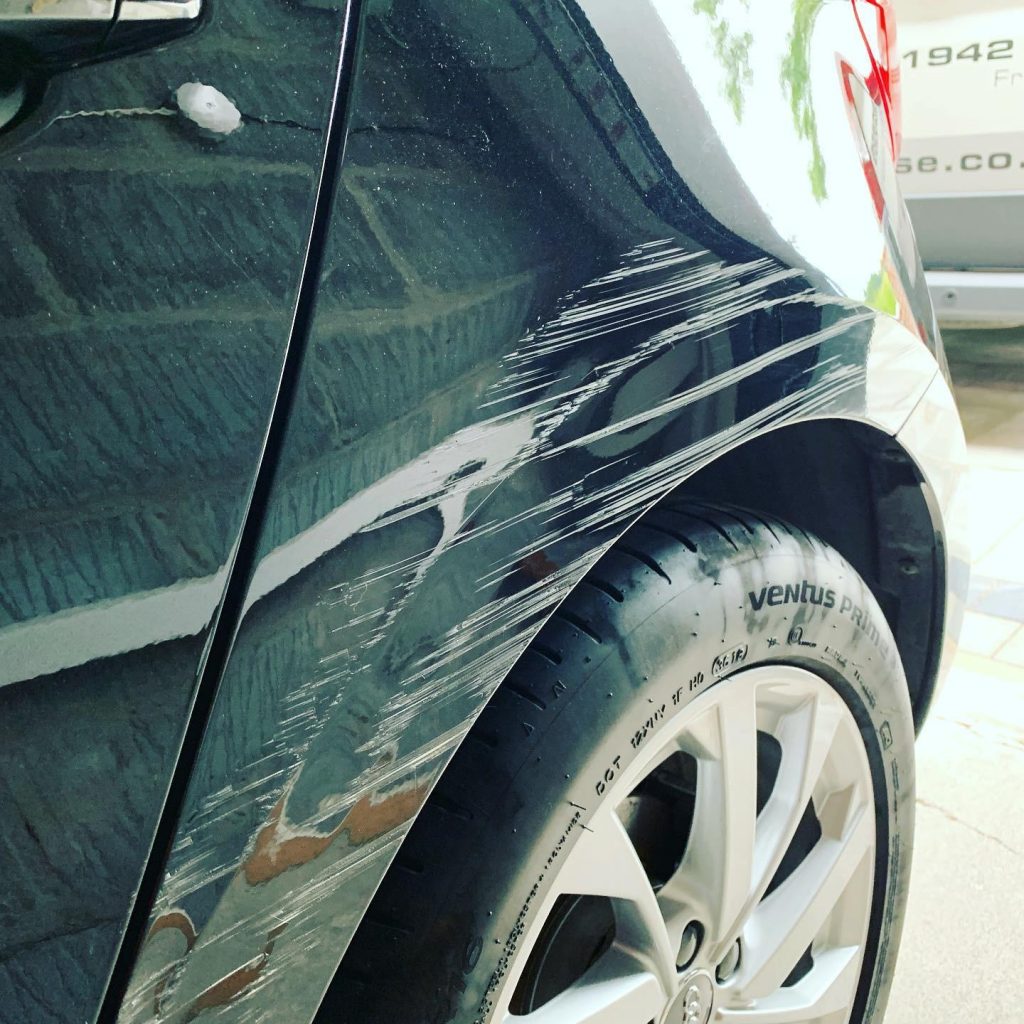 Wheel Arch Scuff & Dent Repairs St Helens | Spraywise