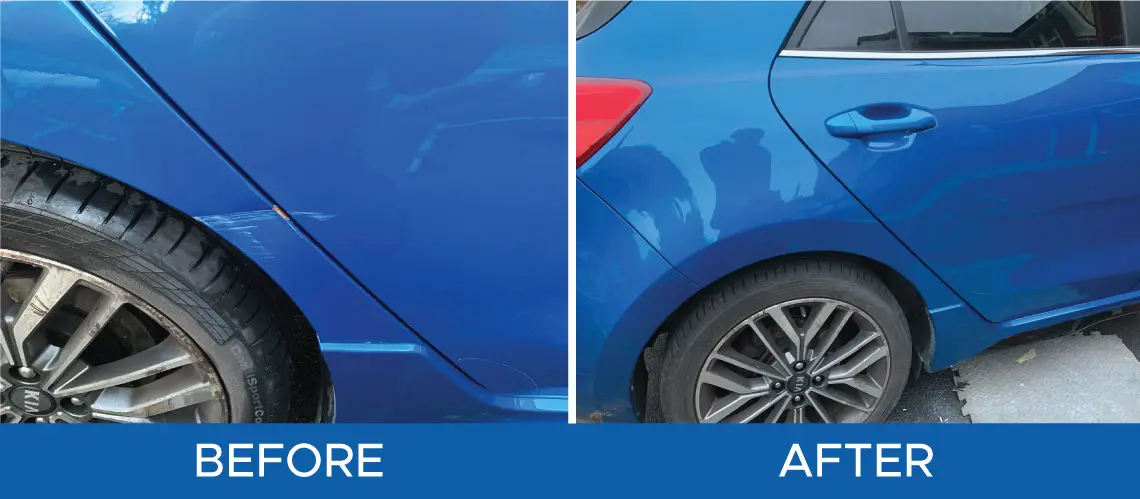 Kia Rear Arch and Door Repair Service