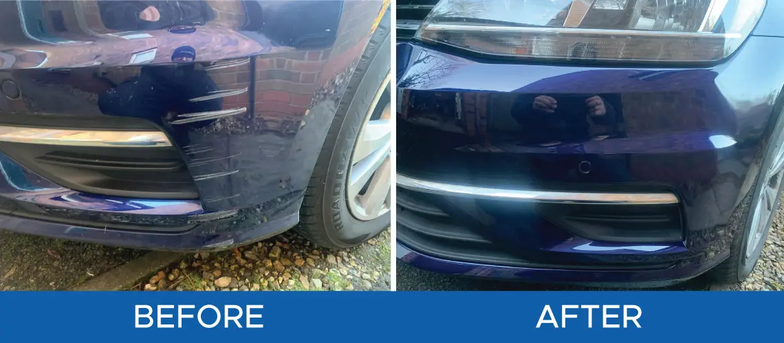 Volkswagen Golf Bumper Scuff Repair Service