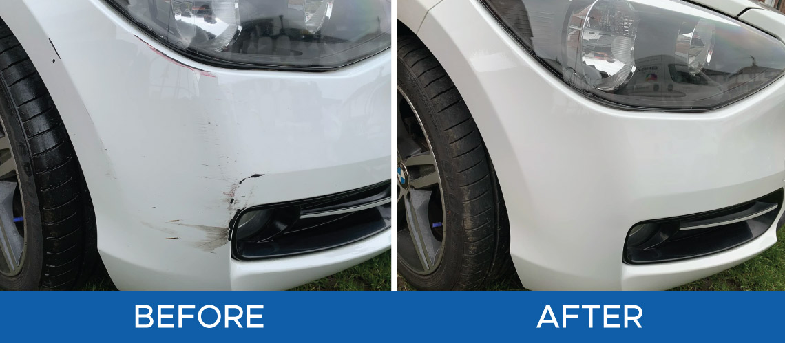 BMW 1 Series Bumper Scuff Repair